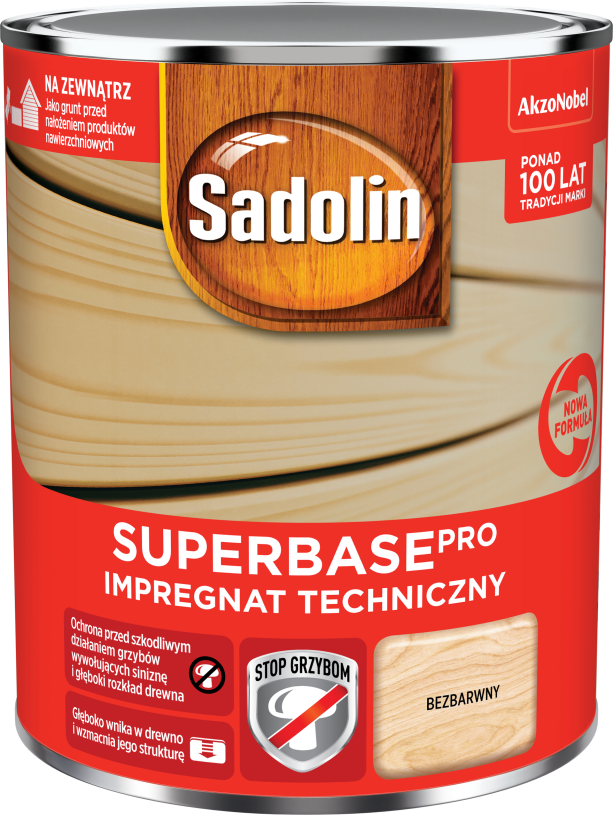 Impregnat techniczny SADOLIN SUPERBASE Pro 0,75L
