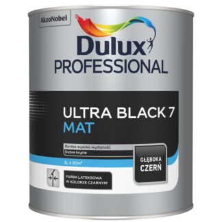 DULUX ULTRA BLACK 7 MAT 1L