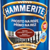 HAMMERITE PROSTO NA RDZĘ CZERWONY TLENKOWY POŁYSK 0,7L