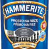 HAMMERITE PROSTO NA RDZĘ CIEMNY SZARY POŁYSK 0,25L
